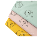 Tissu de chemise pour enfants imprimé 100% coton pour le pyjamas de couverture pour bébé